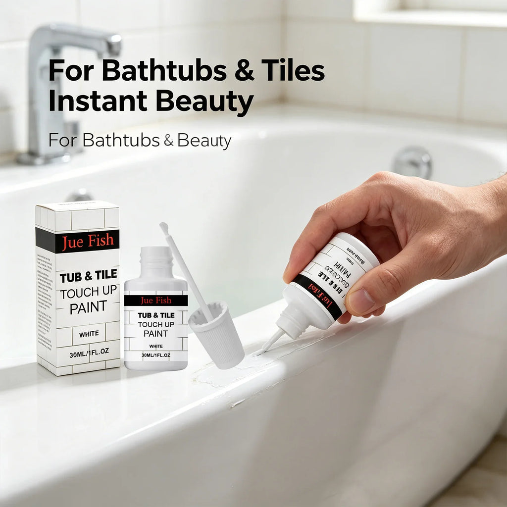 Bathtub Ceramic Repair Paint – Cover Scratches & Restore Shine Ceramic Repair Paint Qme