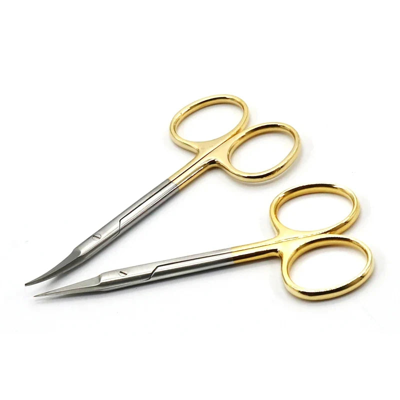 Stainless Steel Needle Holder Plier & Scissors – Straight Tip Needle Holder Plier Qme