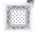 Oversized Cotton Bandana Scarf – Hip Hop Paisley Square Wrap Square Bandana Scarf Qme B2