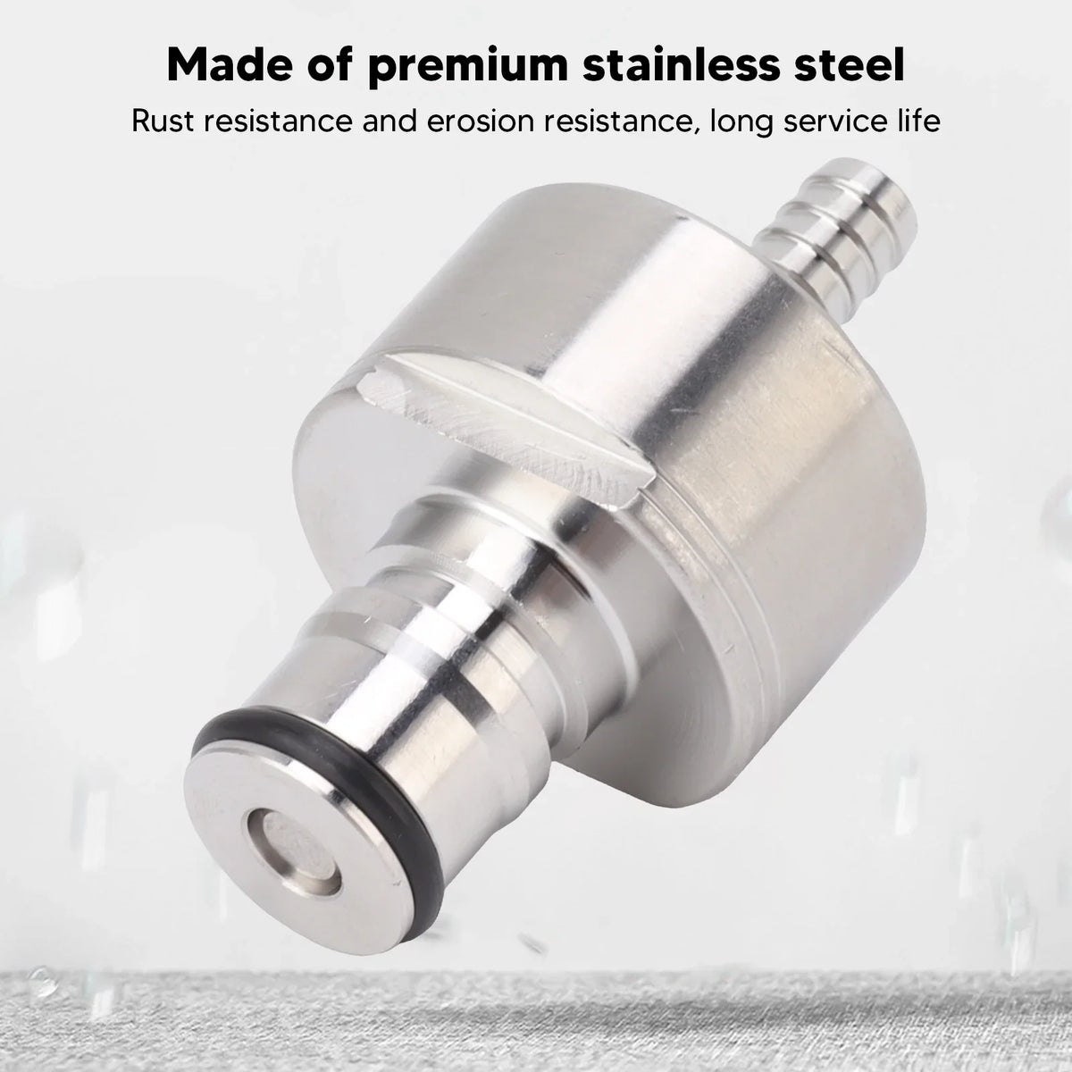 Stainless Steel CO2 Carbonation Cap for PET Bottles – Soda & Beer Carbonation Cap Qme