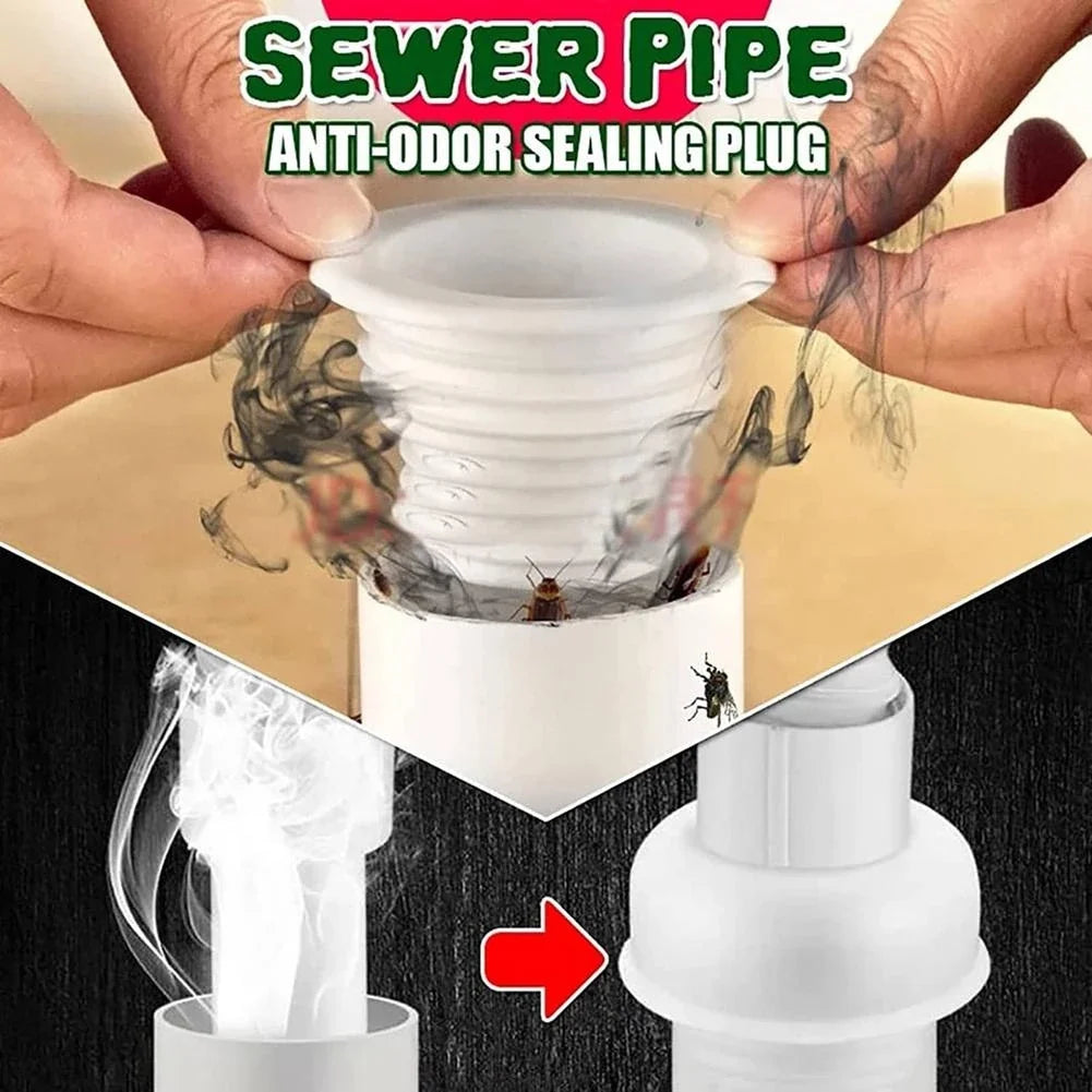 Silicone Floor Drain Cover & Sink Sealing Ring – Anti-Odor Floor Drain Cover Qme
