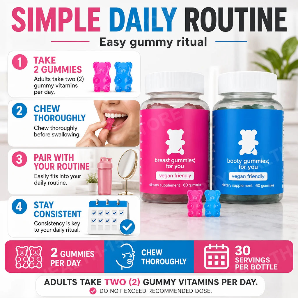 Women's Multivitamin Gummies | Herbal Extracts & Vitamins 60ct Multivitamin Gummies Qst
