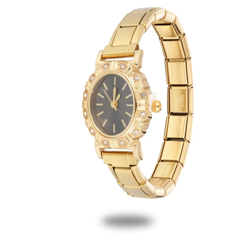 Zircon Stainless Steel Watch Bracelet for Men – 41 Colors Men's Bracelet Qme Style 18