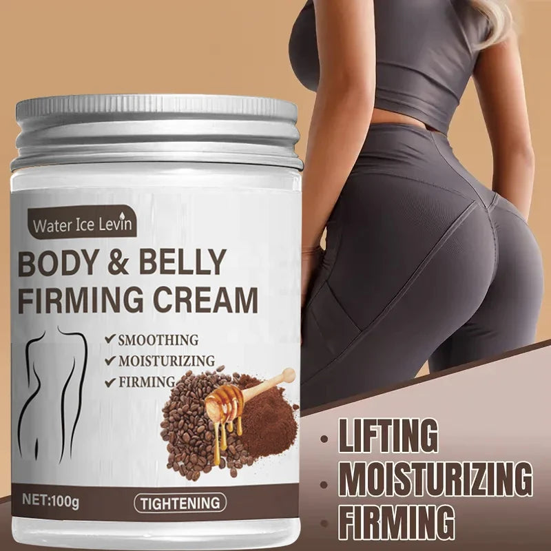 Caffeine Collagen Firming Cream – Coconut Oil & Vitamin E Body Firming Cream Qme