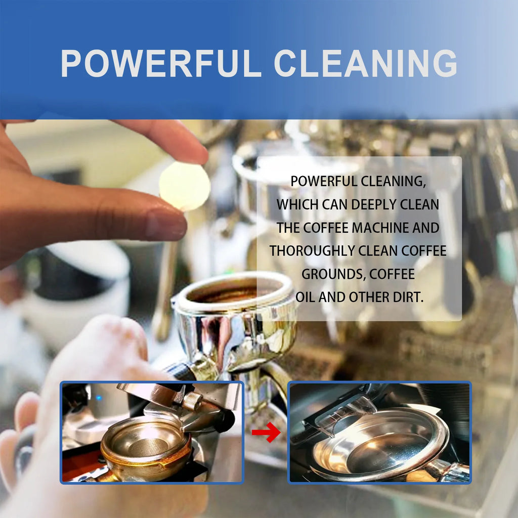 Coffee Machine Descaling & Cleaning Effervescent Tablets Descaling Tablets Qme