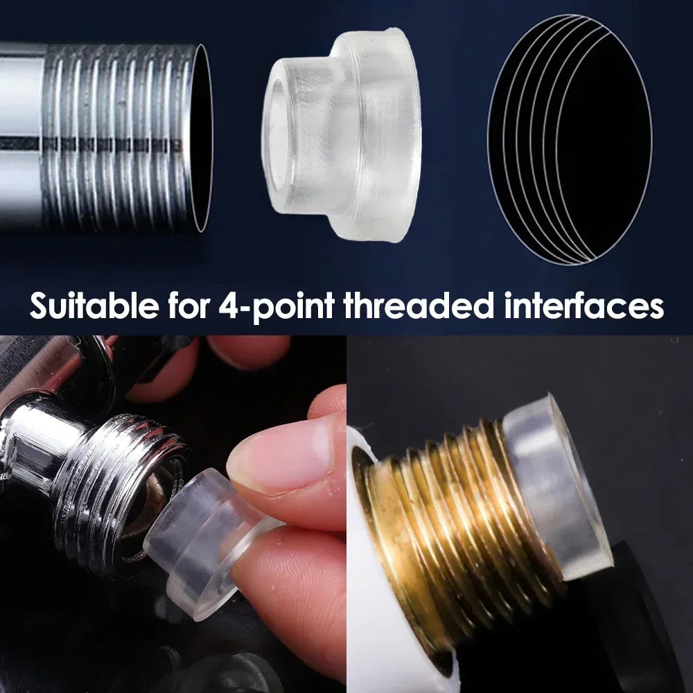 Universal Faucet Sealing Gaskets & Washers – 5 Thickness Options Plumbing Gasket Set Qme