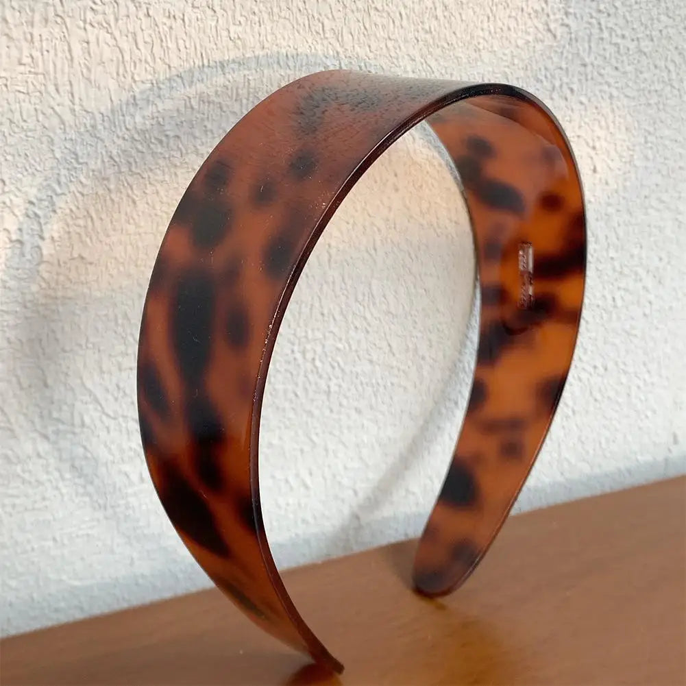 Vintage French Tortoiseshell Headband – No-Slip Women's Hair Band Tortoiseshell Headband Qme