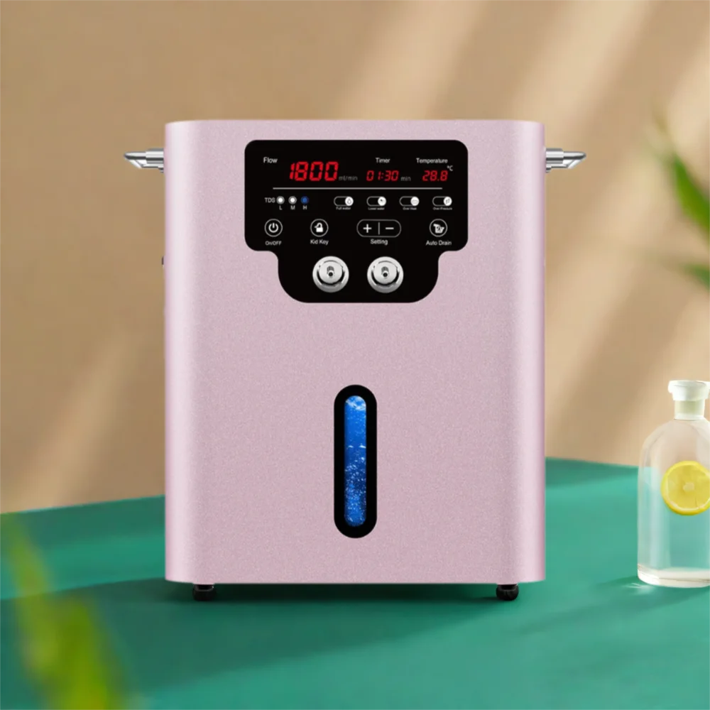 Suyzeko 1800ml Molecular Hydrogen Inhalation Machine 99.99% Purity Hydrogen Inhalation Machine Qst