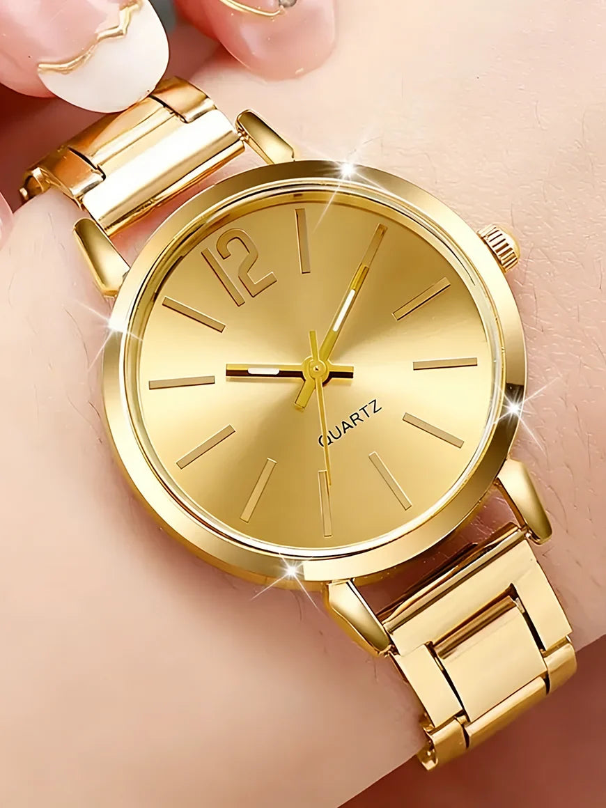 Ladies Hollow Out Quartz Watch – Casual Fashion Jewelry Fashion Quartz Watch Qme