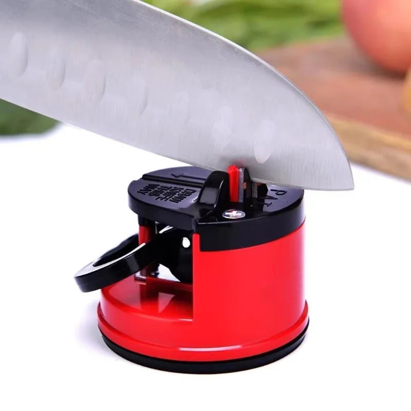 Portable Suction Cup Knife Sharpener for Kitchen & Fruit Knives Knife Sharpener Qme