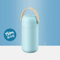 Macaron Palette Mini Pocket Thermos Cup – 150ml Stainless Steel Mini Thermos Cup Qme SKY BLUE 150ml