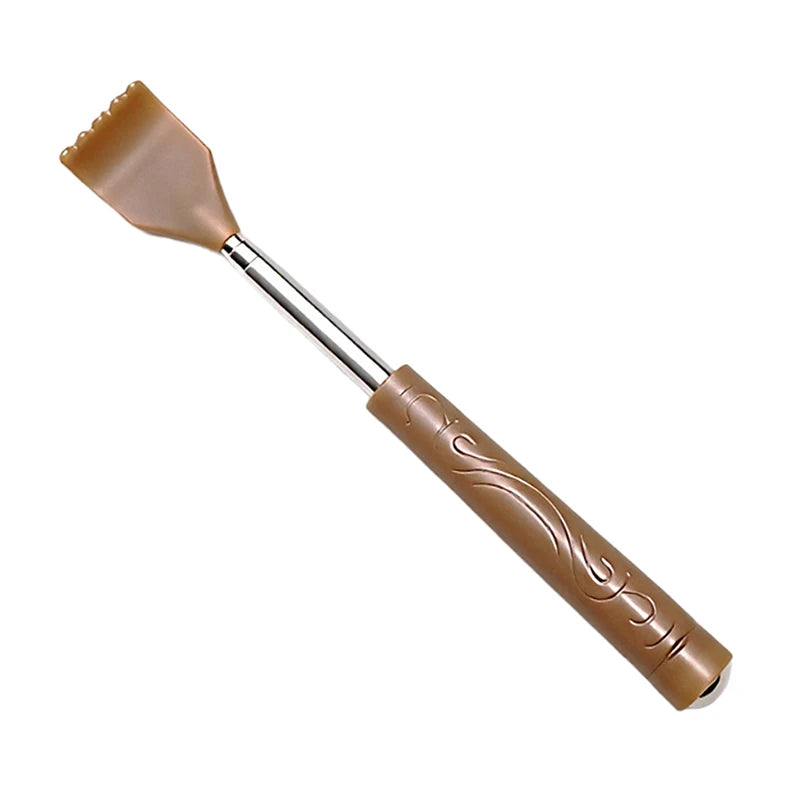Telescopic Back Scratcher – Extendable Stainless Steel Claw Back Scratcher Qst N2