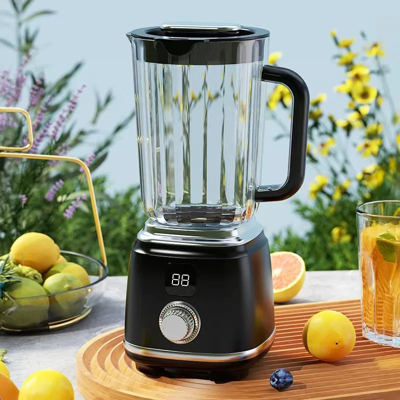 Portable Automatic Juice Extractor – Stainless Steel Blender Juice Extractor Qst 7.4V black