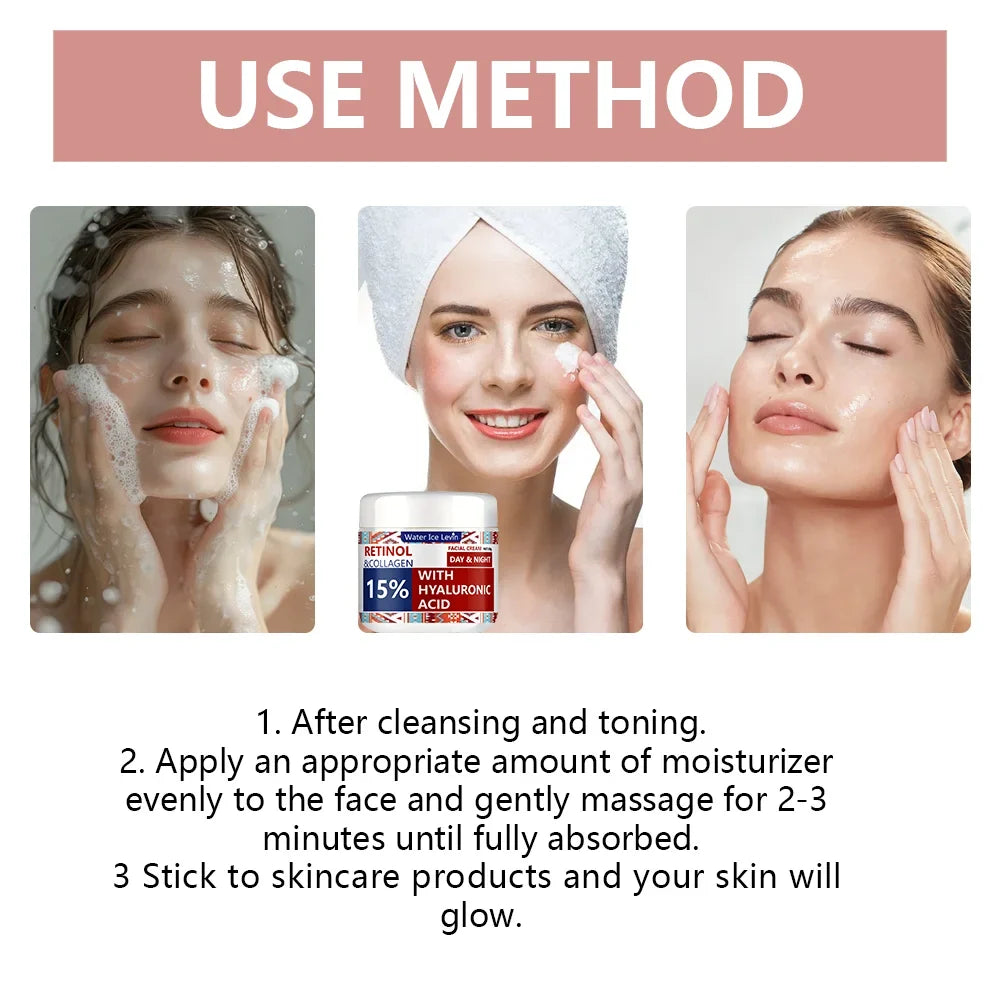 Retinol Lifting & Firming Face Cream with Collagen – 50g Firming Face Cream Qme