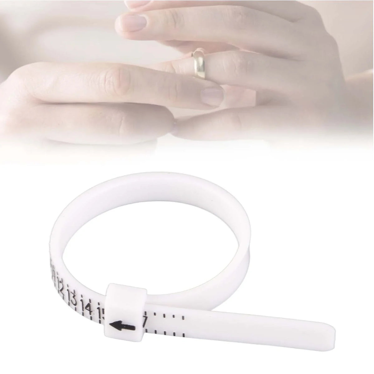 US Ring Sizer Finger Gauge Measuring Tool Stick – All Sizes Ring Sizing Tool Qme
