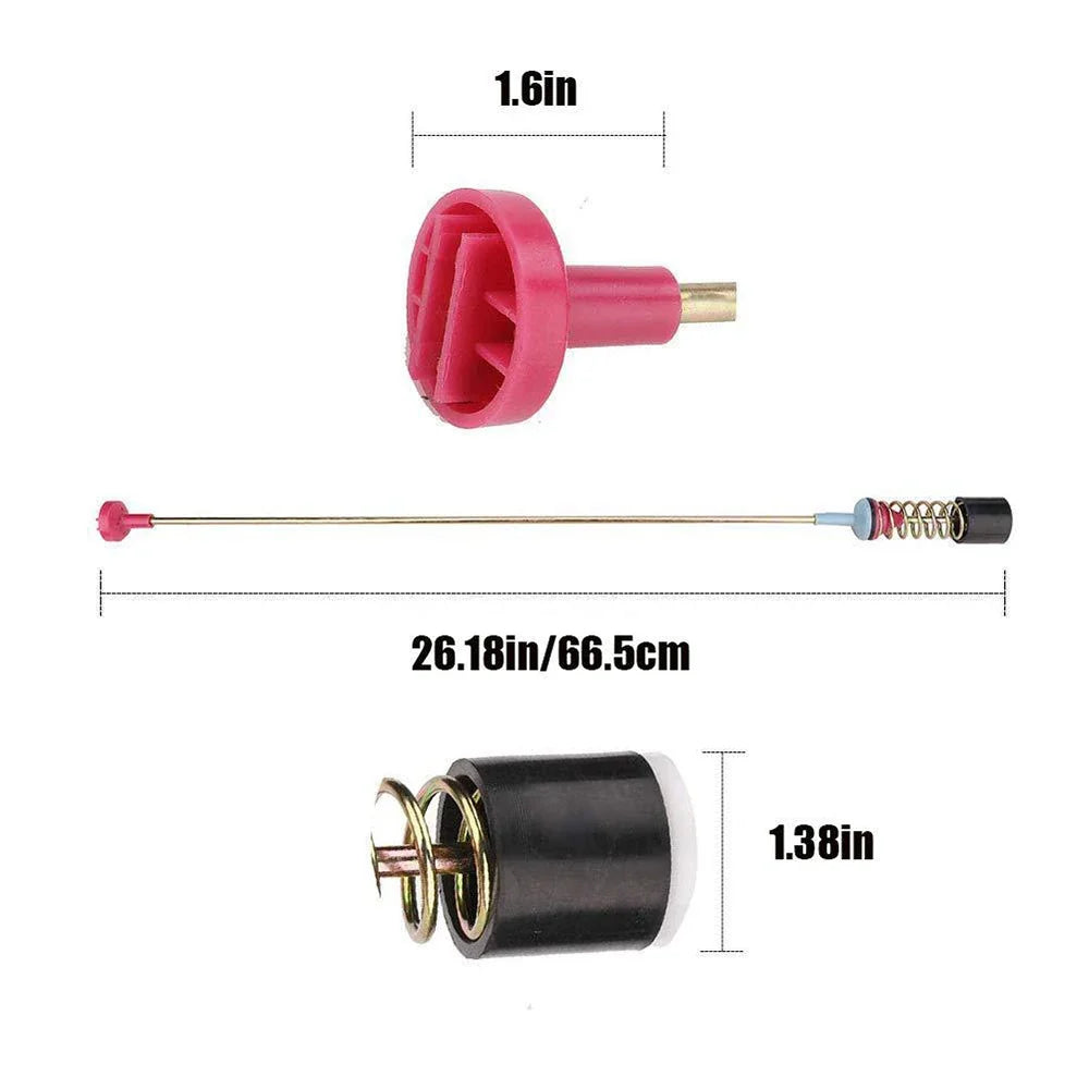4-Pack Samsung Washer Damper Suspension Rod Kit | DC97-05280W Washer Replacement Part Qme