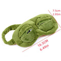 3D Frog Sleep Mask – Soft Cotton Travel Eye Mask, Unisex Novelty Sleep Mask Qme 1 0