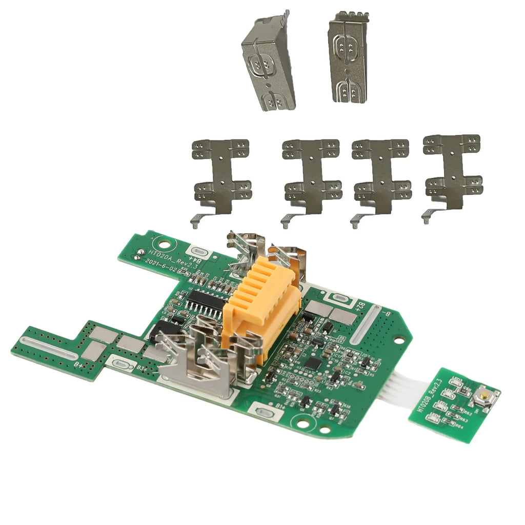 18V Li-ion Battery Power Display & Charging Protection Board Battery Protection Board Qme