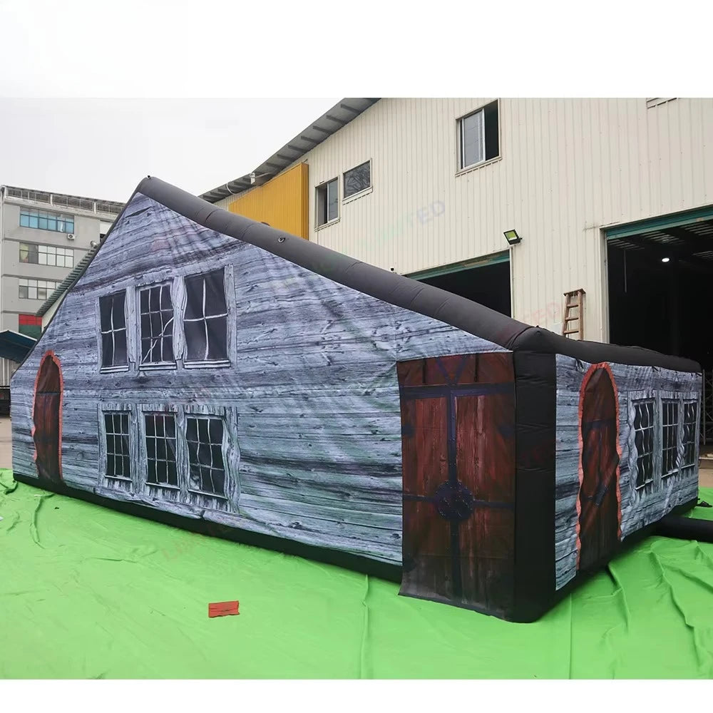 Inflatable Halloween Haunted House Maze – Party Event Attraction Inflatable Haunted Maze Qst
