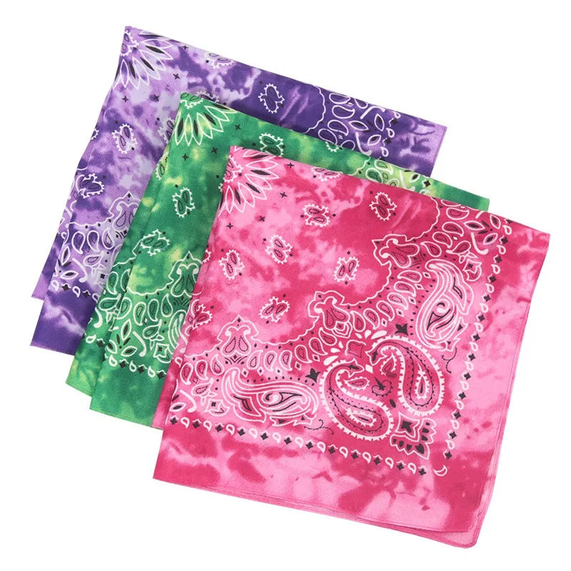 Unisex Bandana Hairband | Cowboy Biker Sports Head Wrap Bandana Head Wrap Qme