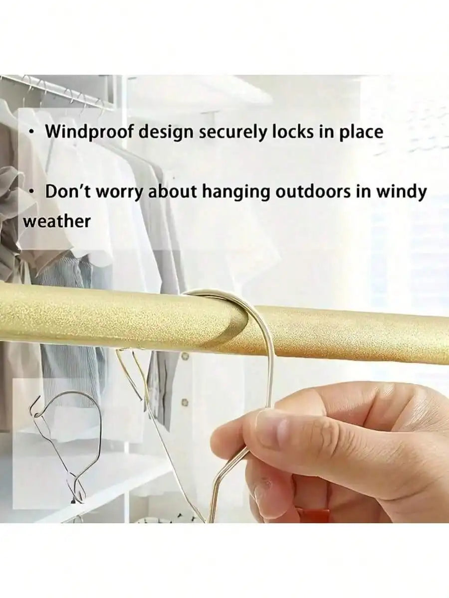 Space-Saving Multifunctional Clip Hanger – Wet & Dry Clothes Clothes Hanger Qme
