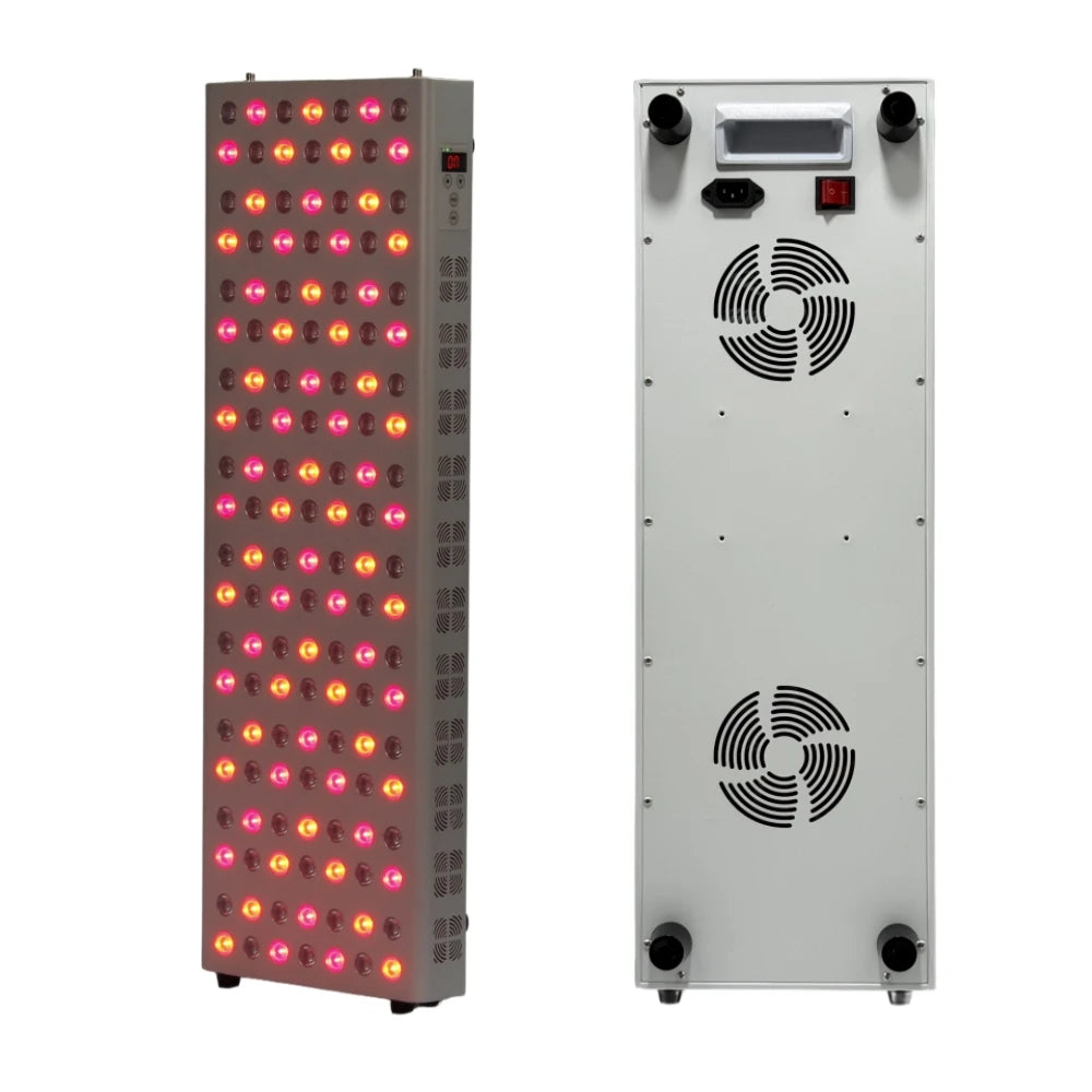 MasterGrow 660nm 850nm Red Light Therapy Panel – Face & Body LED Therapy Panel Qst