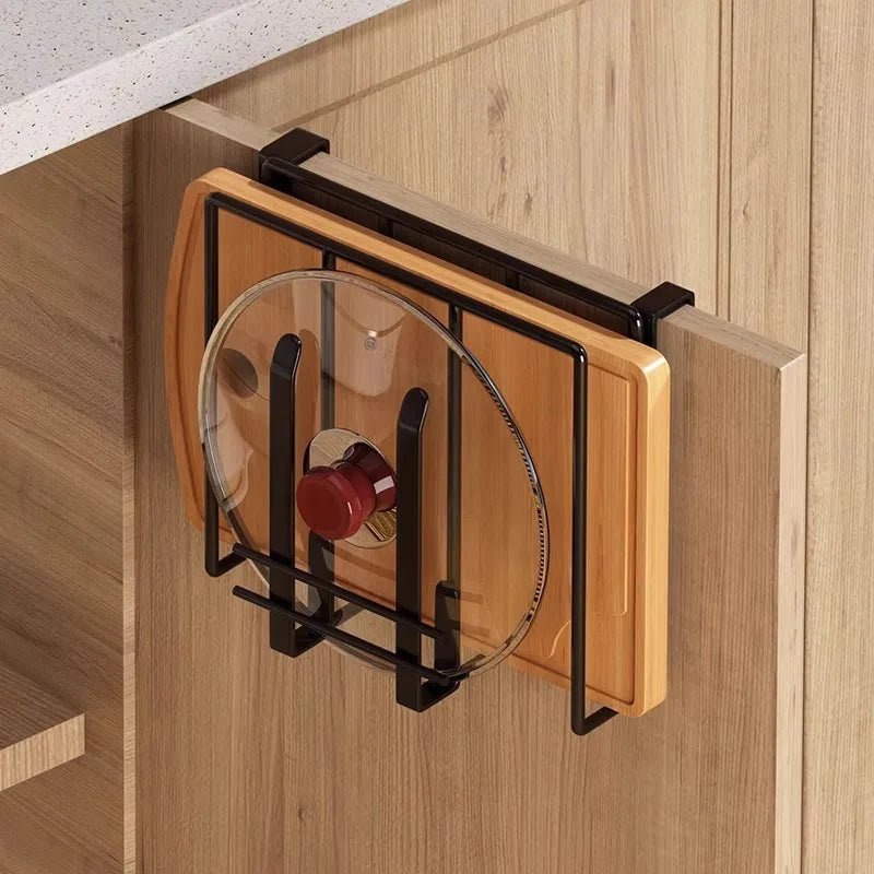 No-Drill Under Cabinet Organizer Hooks – Steel Wall Mount Rack Cabinet Organizer Rack Qme