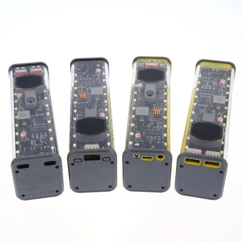 PD 45W DIY Power Bank Case 8-Slot 18650 Battery Shell DIY Power Bank Case Qme