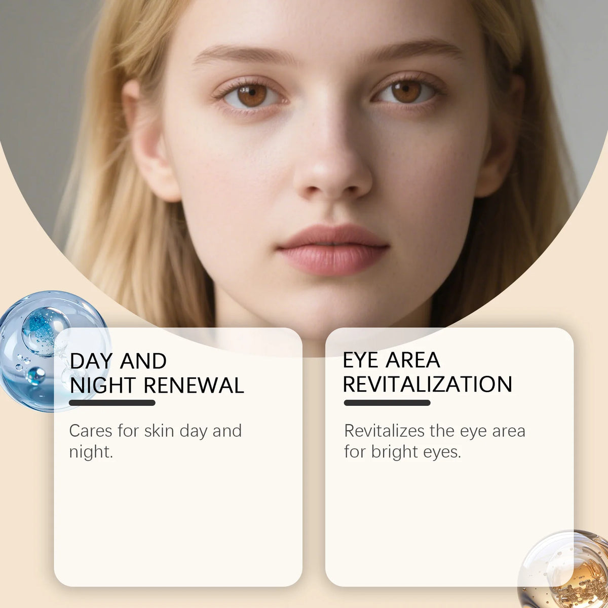 Anti-Aging Day & Night Skincare Set – Firm, Brighten & Exfoliate Anti-Aging Skincare Kit Qst