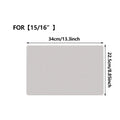 Microfiber Keyboard Cover & Screen Cloth for MacBook 13-16" Laptop Keyboard Cover Qme 15 16 Inch