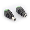 DC Power Plug Socket 5.5mm x 2.1mm Male Female Connector DC Barrel Connector Qme 5.5x2.5mm Male