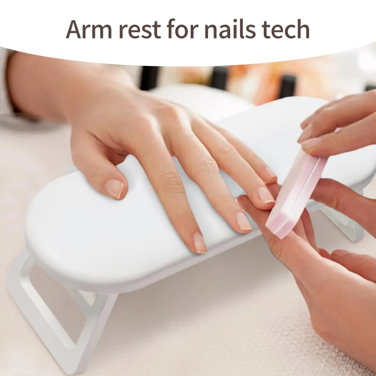 Portable Foldable Manicure Arm Rest Cushion Non-Slip | Qme Manicure Arm Rest Qme