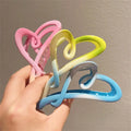 Dopamine Gradient Heart Shaped Hair Clip | Spring Summer Hair Clip Qme 1