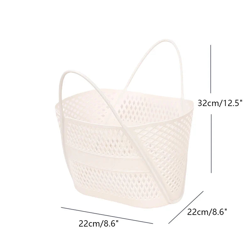 Plastic Drainage Wash Basket | Categorized Home Storage Hamper Storage Basket Qme