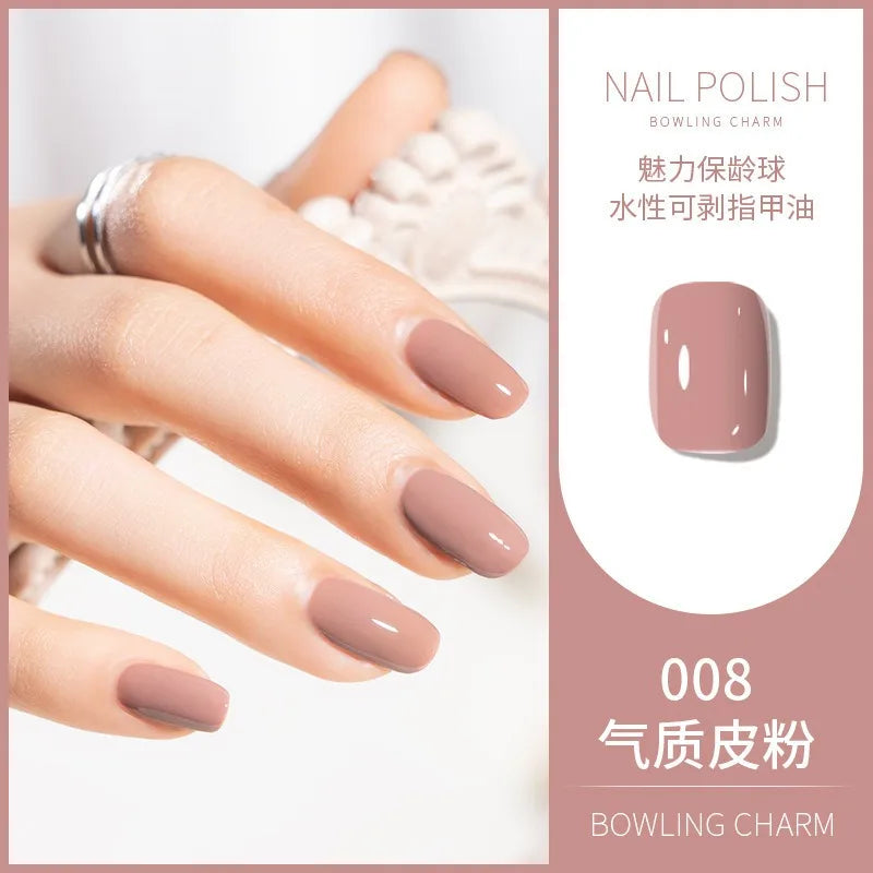 40 Colors Water-Based Quick-Dry Peel-Off Nail Polish Set