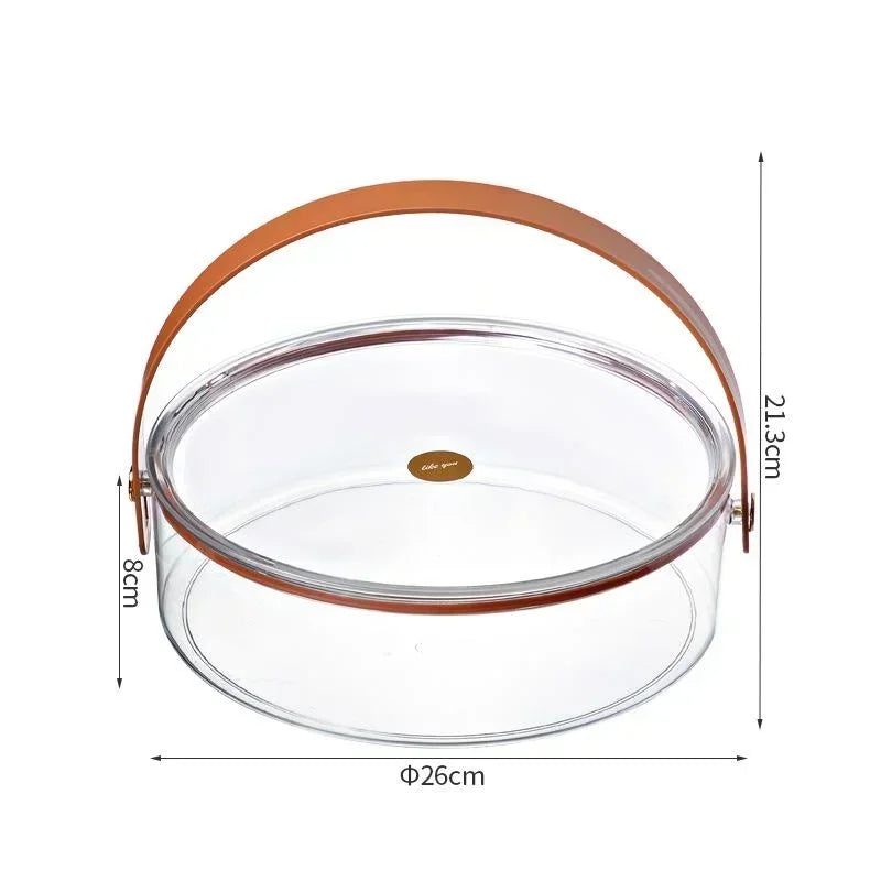 Transparent Dried Fruit & Snack Storage Box with Sealed Lid Snack Storage Box Qme A
