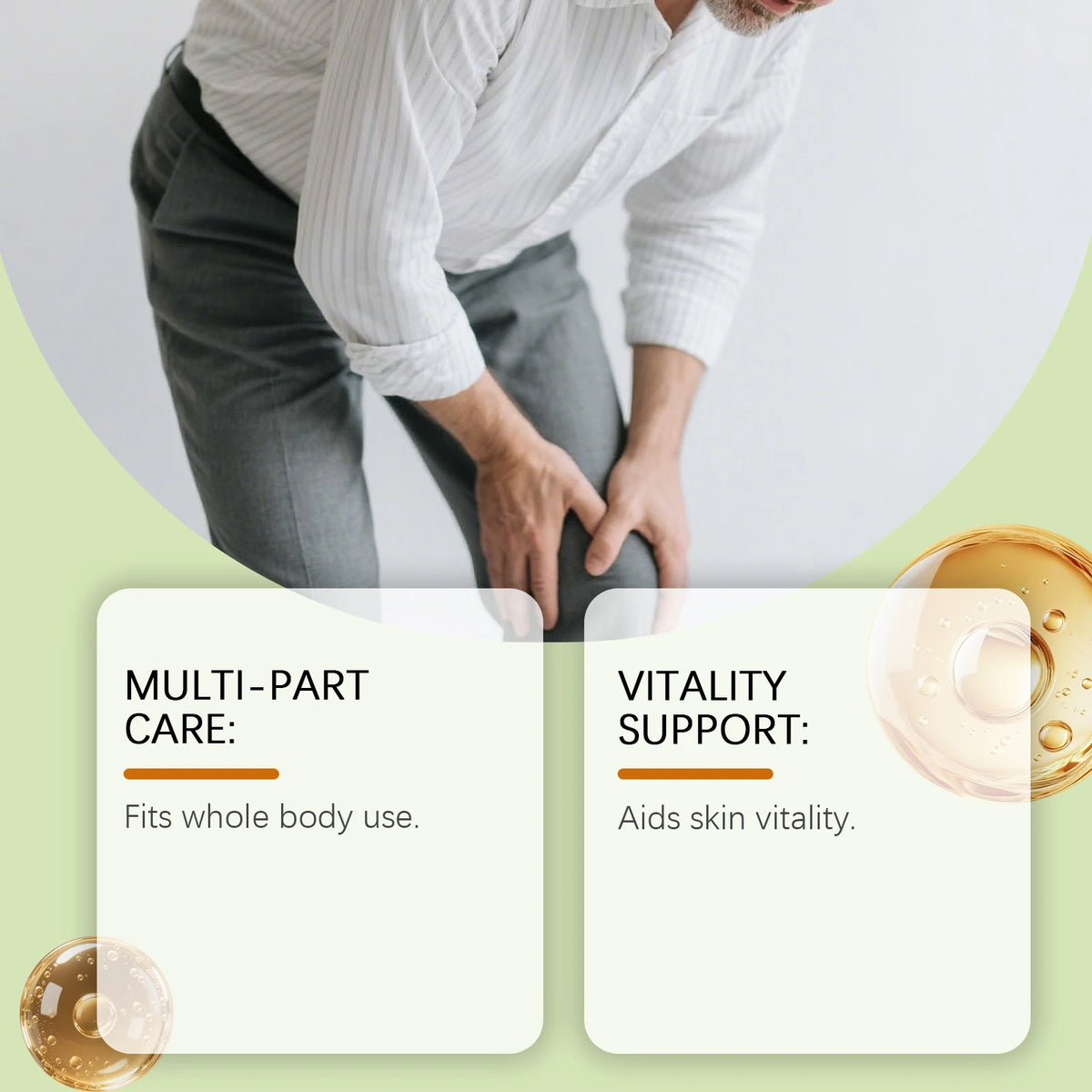 Cooling Body Care Cream Natural Plant Formula 60g Body Care Cream Qst