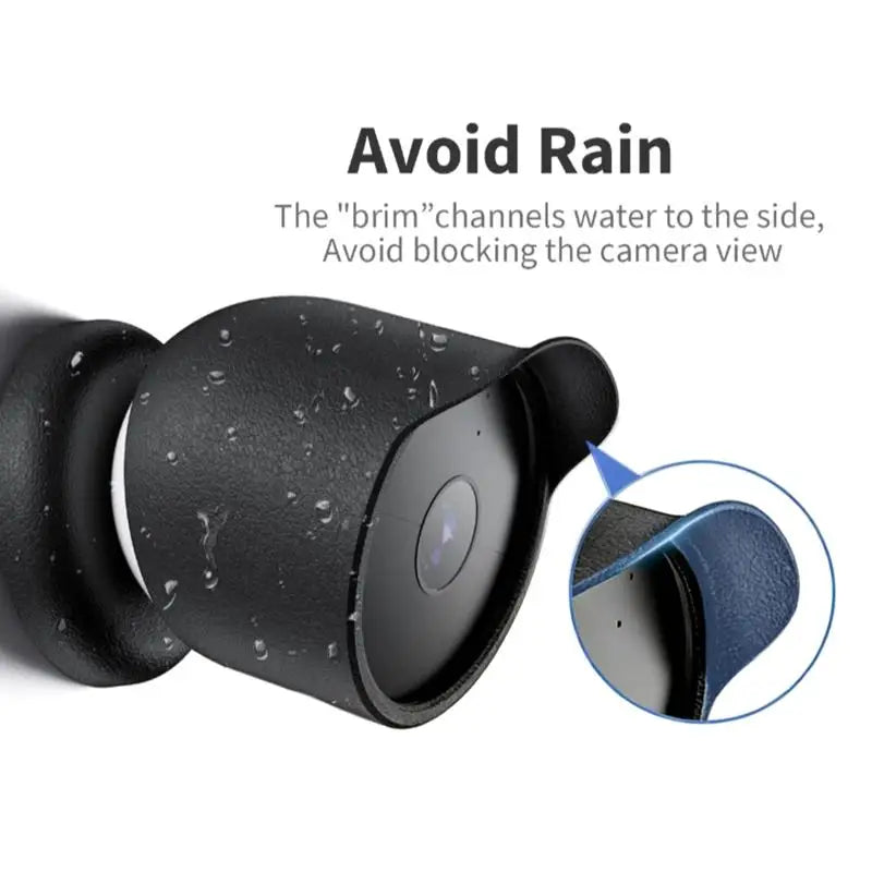 Silicone Protective Sleeve for Nest Cam – Waterproof Cover Camera Protective Sleeve Qme