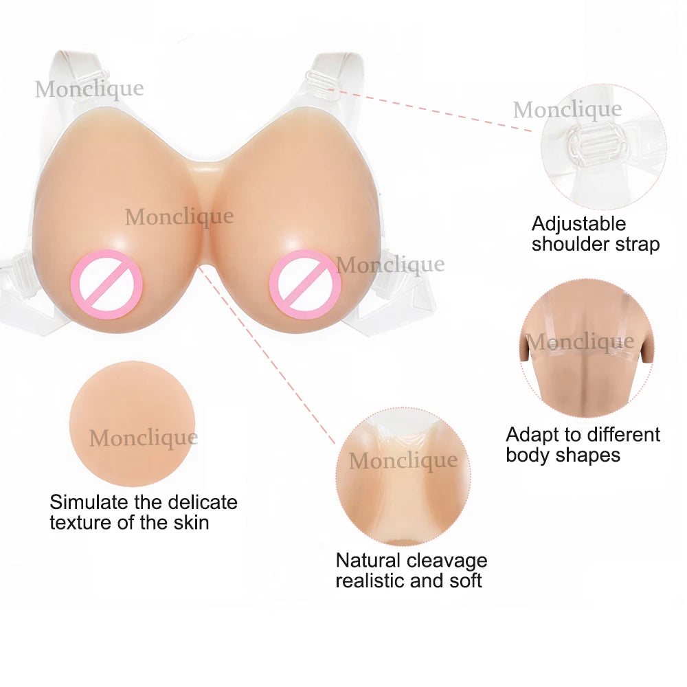 Silicone Breast Forms – Shaping Pads for Transgender & Drag Silicone Breast Forms Qst