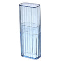 Portable Transparent Travel Toothpick Storage Box Toothpick Storage Box Qme Clear Blue