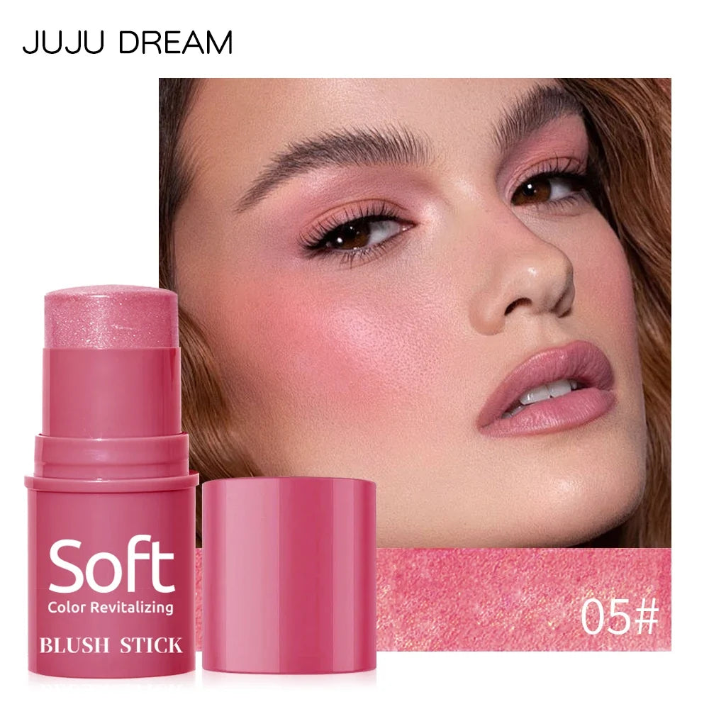 Multifunctional Blush Stick – Natural Matte Nude Makeup | Qme Cream Blush Stick Qme 05
