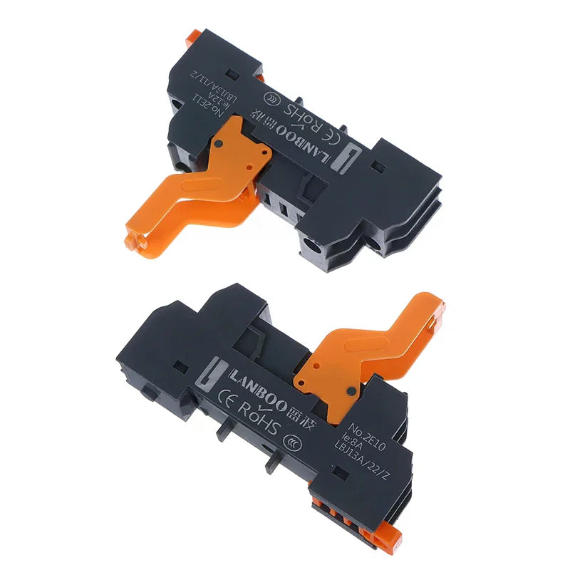 LBJ13A Relay Base Socket 5-Pin 8-Pin DC12V DC24V | Qme Relay Base Socket Qme