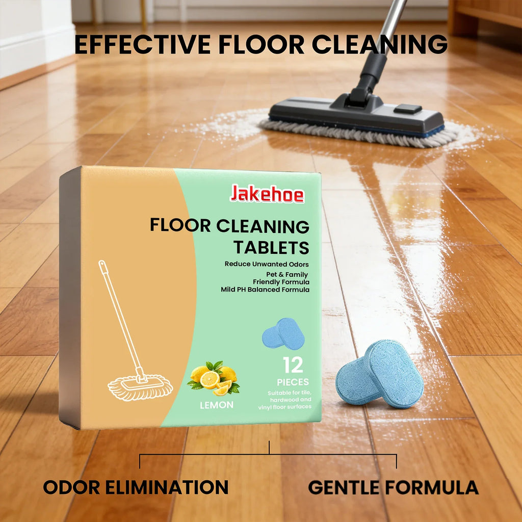 Floor Cleaning Tablets – Stain Removal, Odor Elimination & Polish Floor Cleaning Tablet Qme
