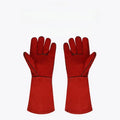 40cm Leather Welding Gloves – Heat & Flame Resistant Work Gloves Welding Work Gloves Qst A2