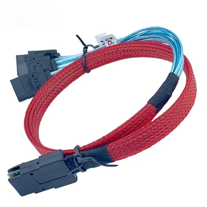 SFF-8643 to 4-Port SATA Internal Cable Adapter | Qme Internal Cable Adapter Qme