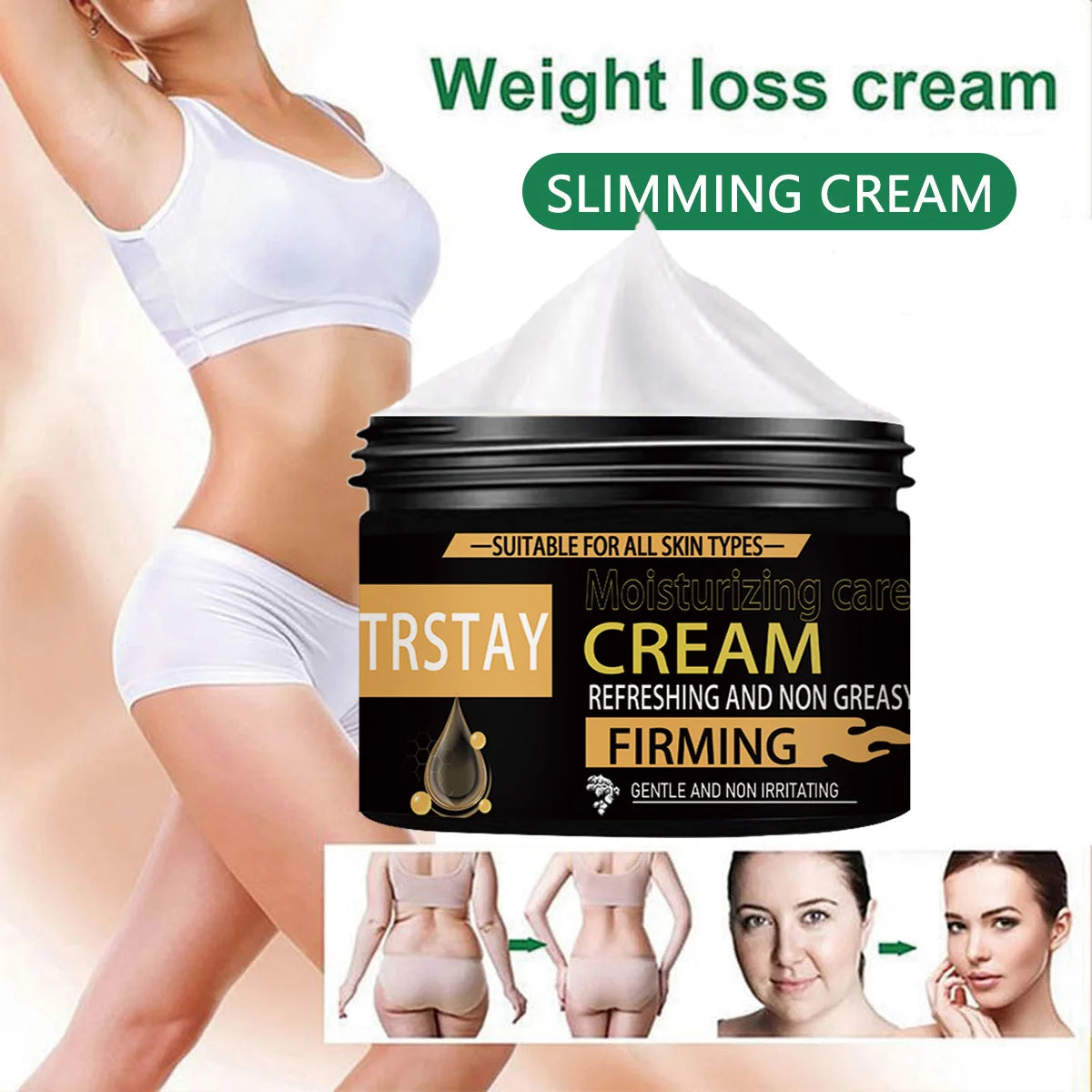 TRSTAY Ginger Body Firming & Contouring Cream – 30g Body Firming Cream Qst 5G