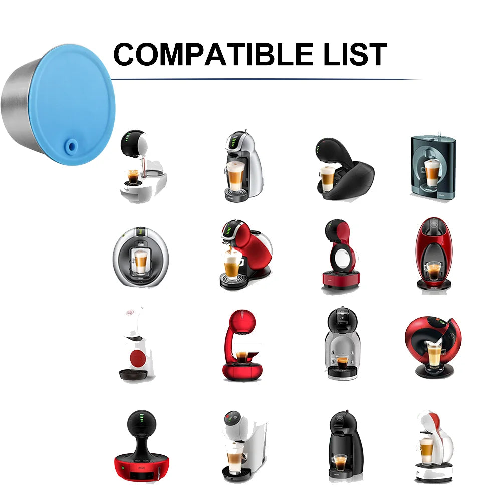 Reusable Stainless Steel Coffee Capsules for Dolce Gusto Reusable Coffee Capsule Qst