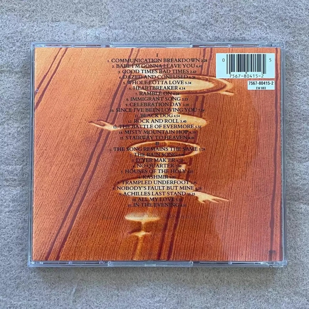 Classic Rock Remastered Compilation CD – Abstract Totem Cover Music Compilation CD Qme