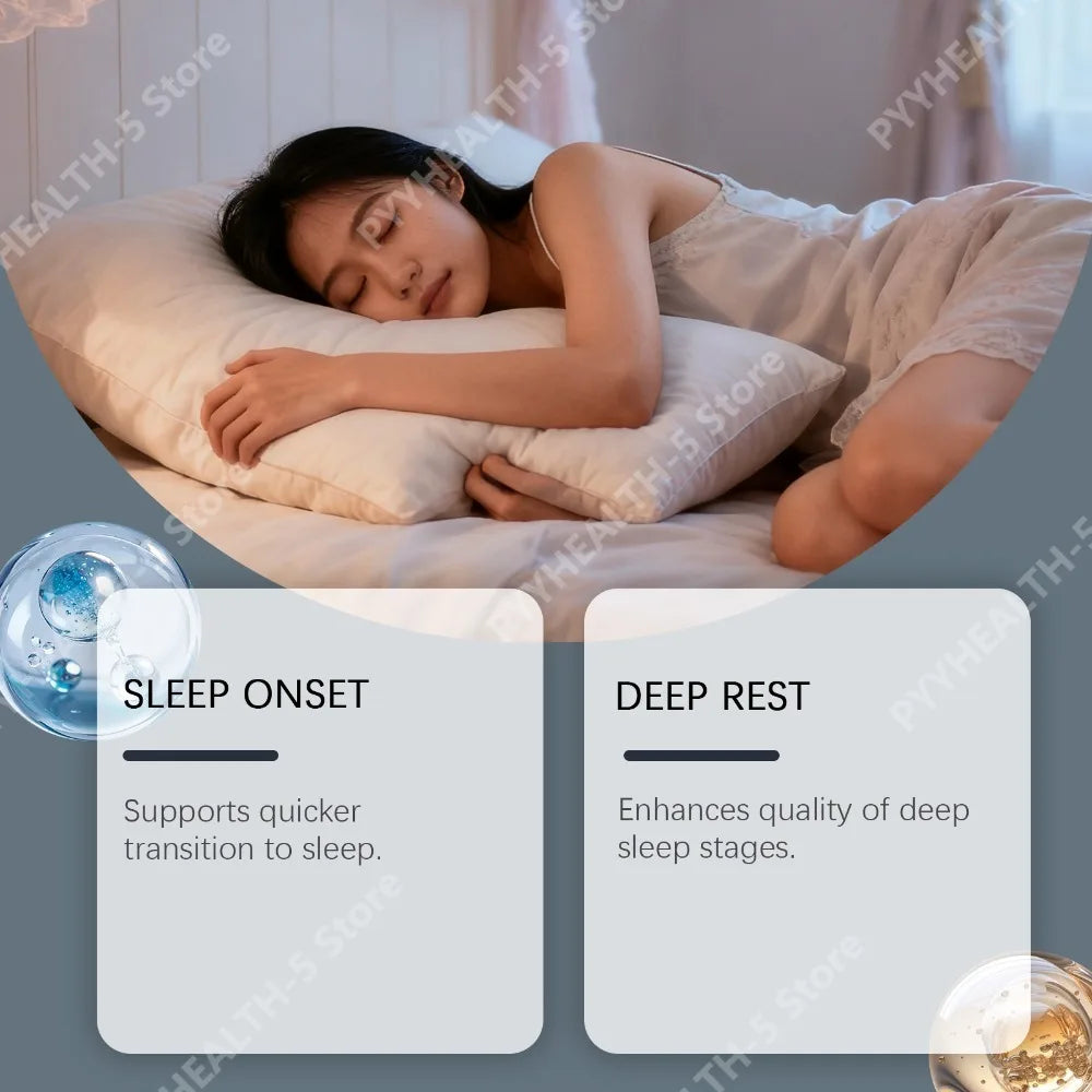 Docteat Sleep Gummies 30ct – Magnesium, GABA & Chamomile Sleep Support Gummies Qst