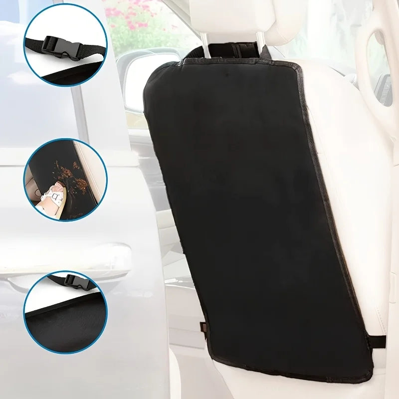 Car Back Seat Protector – Shield Upholstery from Kids | 2-Pack Car Seat Protector Qme